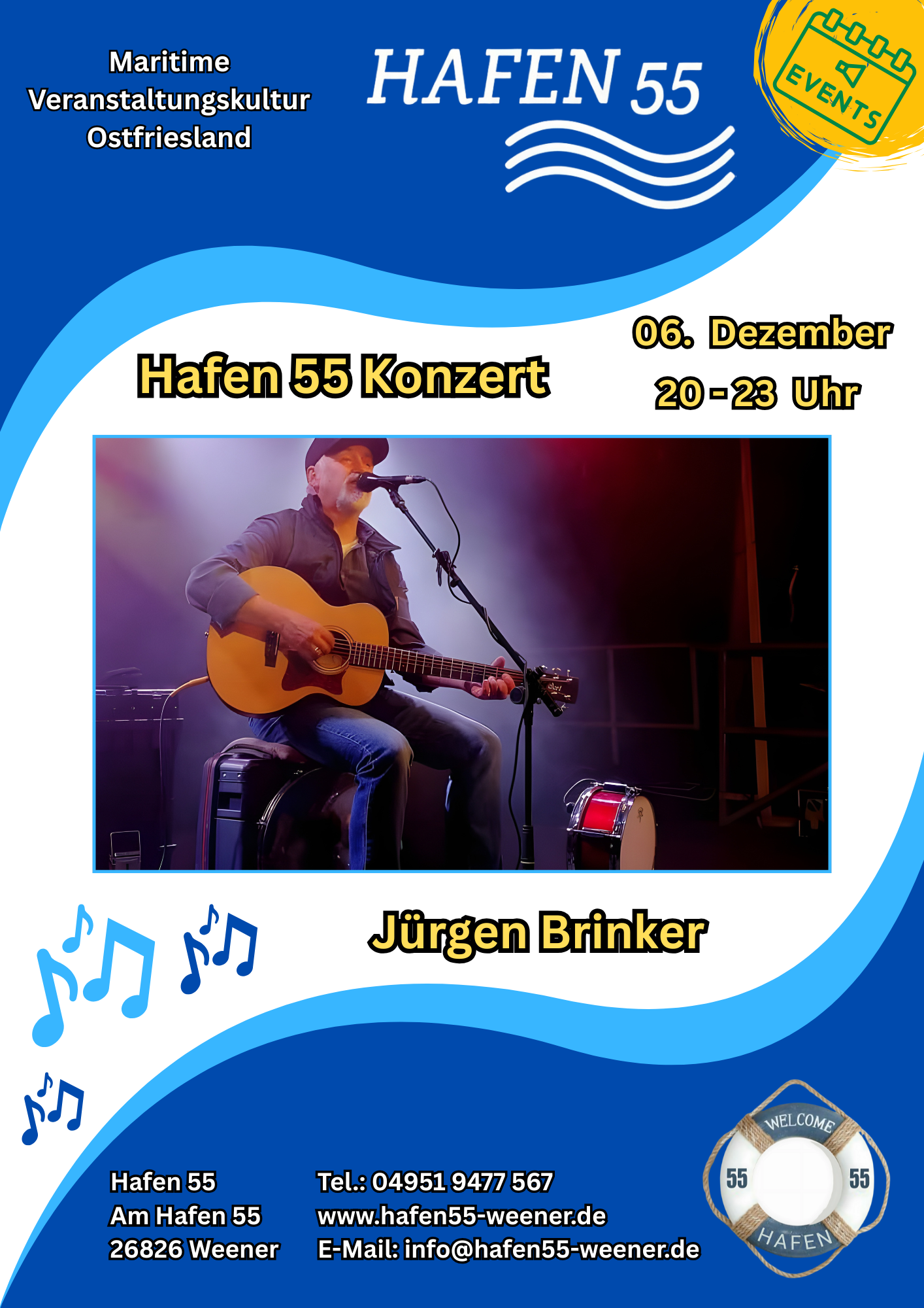 Jürgen Brinker - Hafen55Konzert