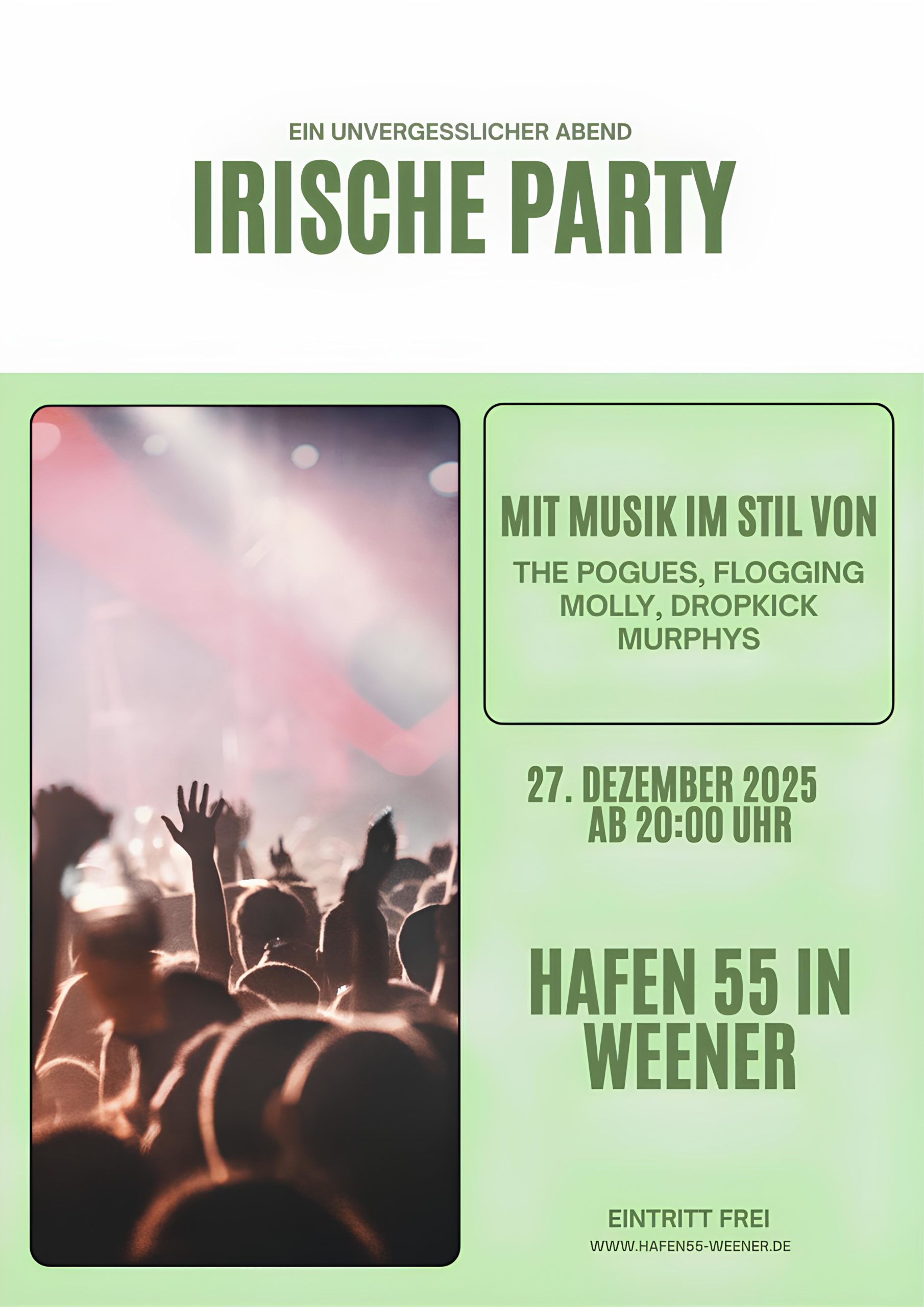 Irische Party - Ein unvergesslicher Abend