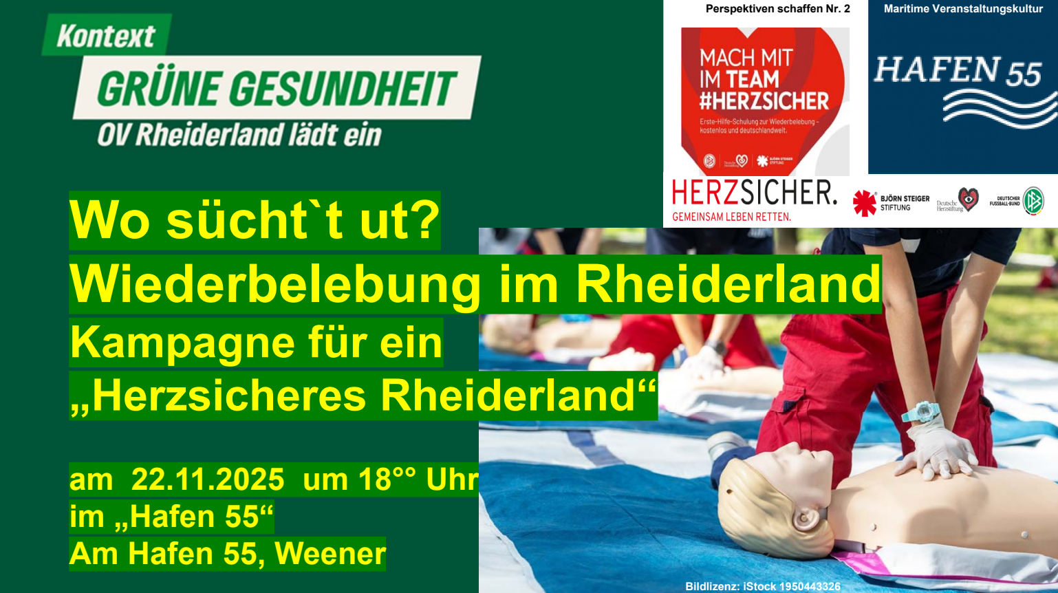 Info-Veranstaltung: Herzsicheres Rheiderland - Tag der Wiederbelebung
