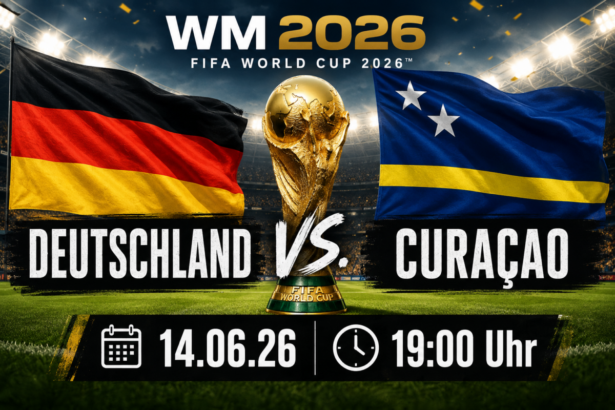 ⚽🌎 WM 2026 im Hafen 55 mit Public Viewing: Deutschland 🇩🇪 vs. Curaçao 🇨🇼