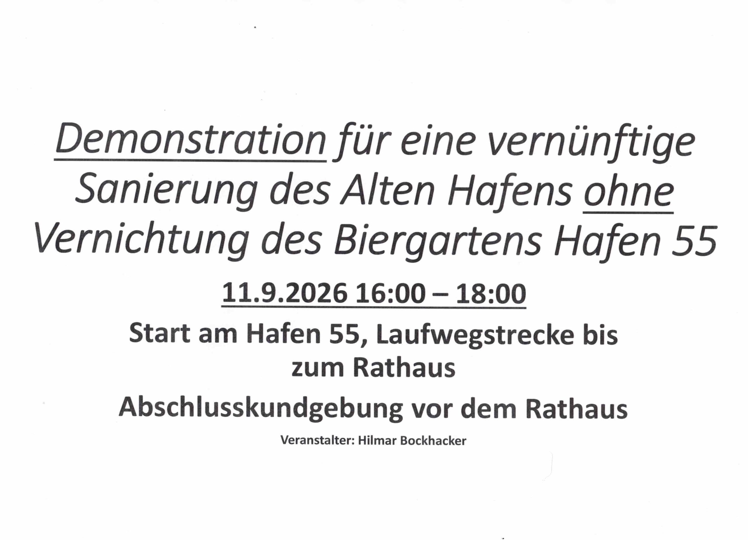 Demonstration